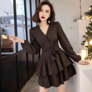 Jumpsuit trắng tay dài sang chảnh (kèm hình thật)