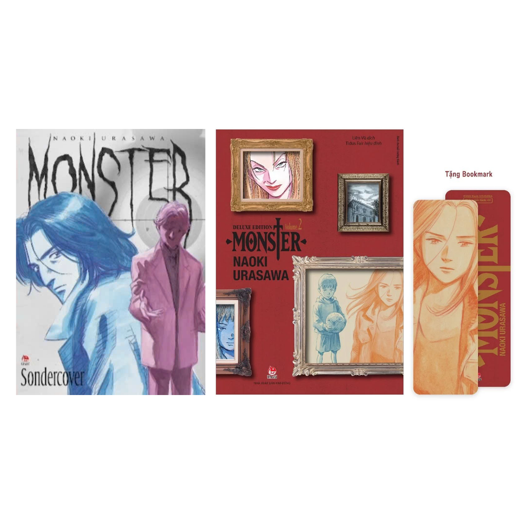 Sách - Monster Deluxe Edition - Tập 1 2 - Tặng Kèm Bookmark