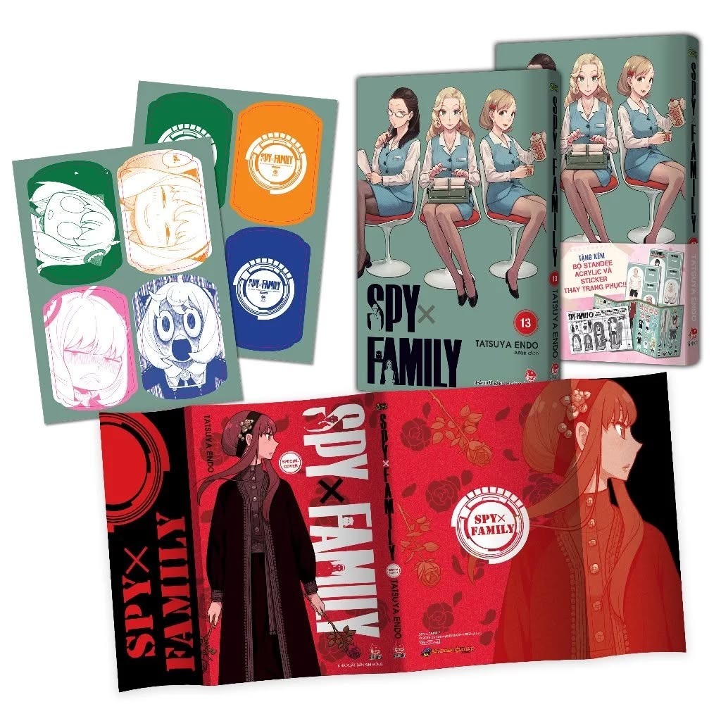 Sách - Spy x Family - Tập 1 2 3 4 5 6 7 8 9 10 11 12 13 - NXB Kim Đồng