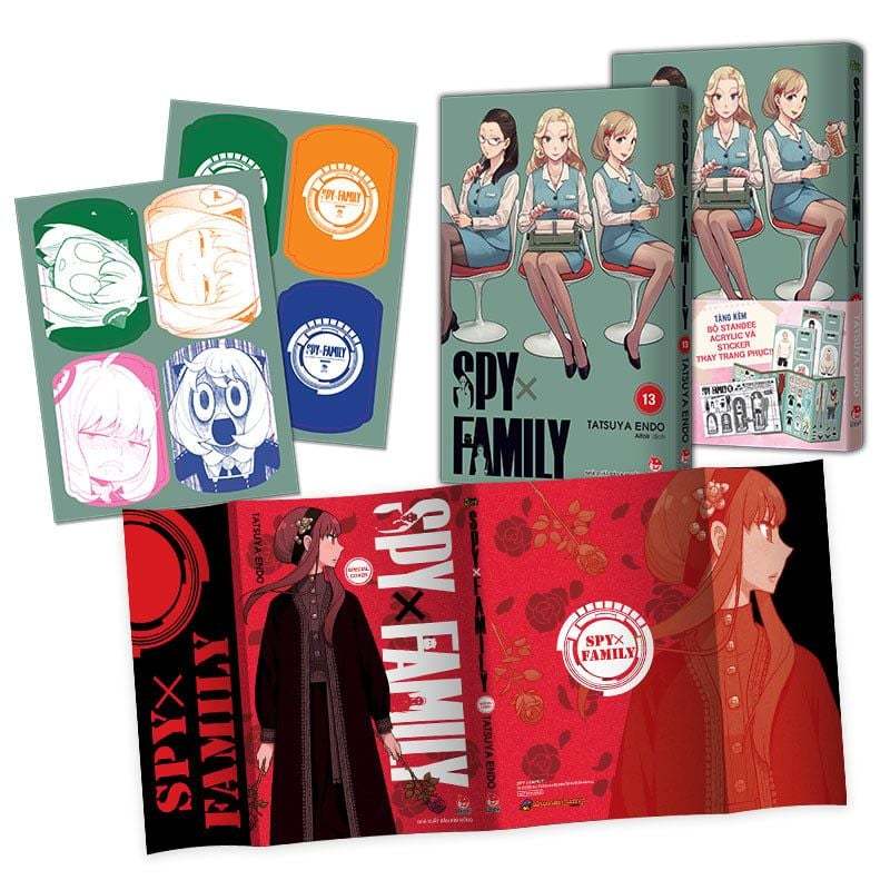Sách - Spy X Family - Tập 13 (Các phiên bản) - NXB Kim Đồng