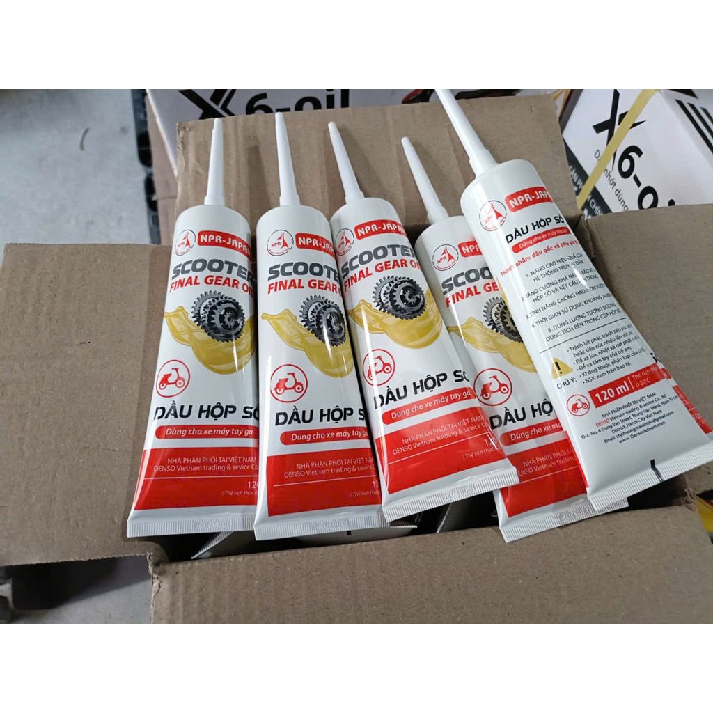 Dầu láp hộp số , nhớt láp xe tay ga hàng NPR-oil