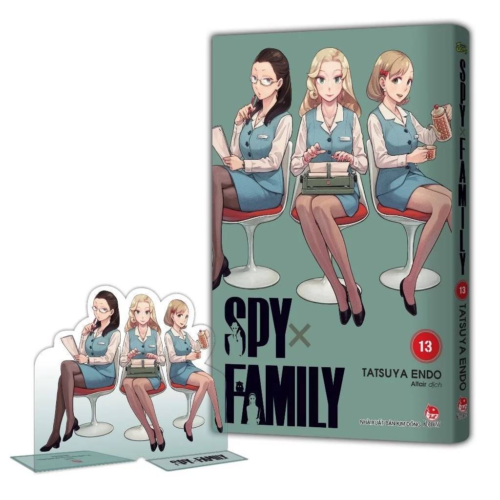Truyện tranh - Spy X Family - Tập 13 bản thường seal - Tặng kèm Standee PVC - NXB Kim Đồng