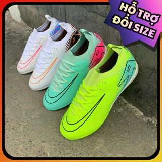 [KHÂU ĐẾ + TẶNG KÈM TẤT] Giày Bóng Đá Cổ Lửng TT SPORT V16L Cổ Dệt Kim, Đế Cao Su TF