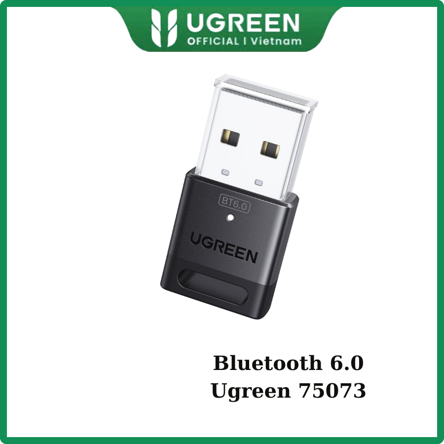 Thiết bị nhận Bluetooth USB 6.0 Ugreen 75073