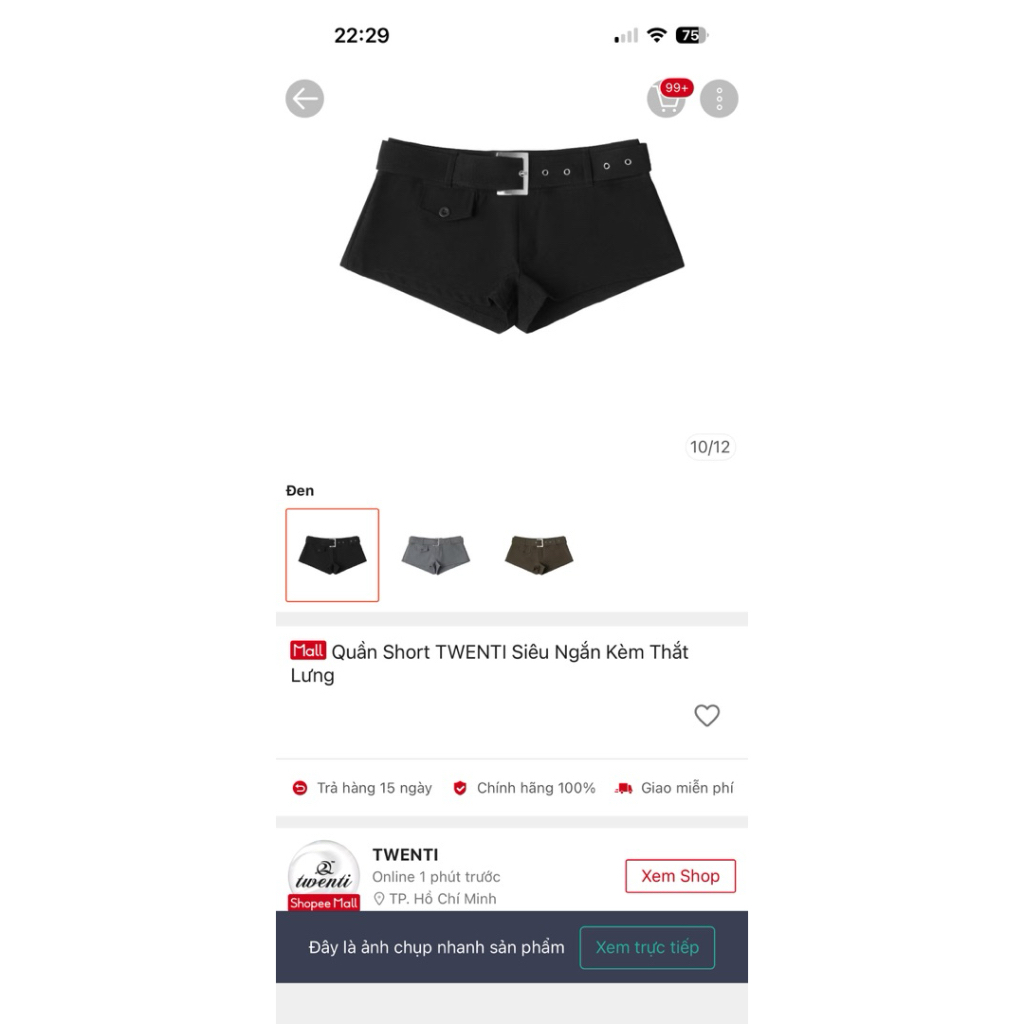 Quần Twenti, Chân váy Billion, Clelie