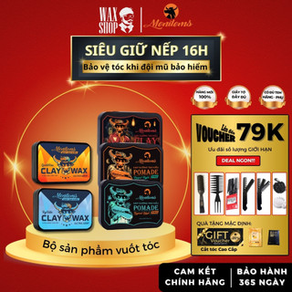  Sáp vuốt tóc nam Menitems Gentle Blue Tropical Wind Perfect Night Icy Vibe Gentle Van 50g | 100g 