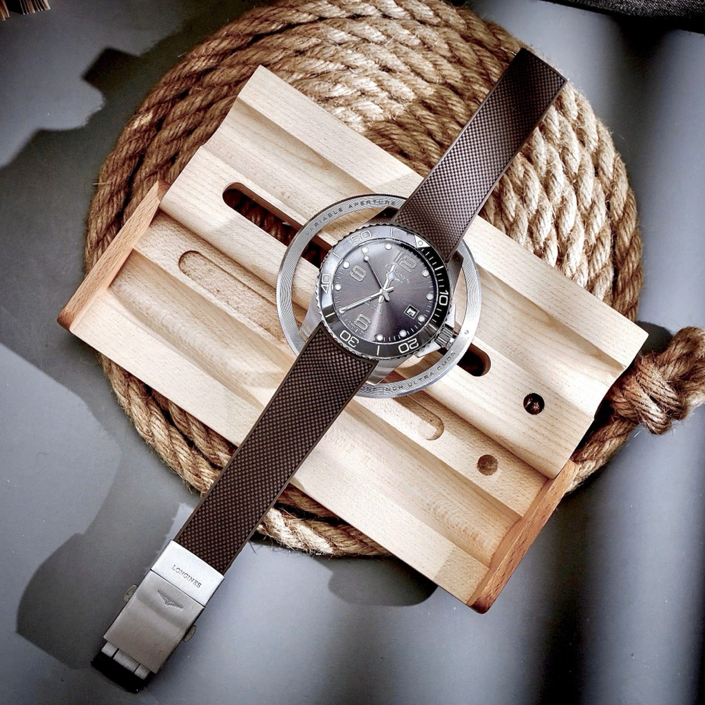 [Fullbox] Đồng hồ Nam 41mm Longines HydroConquest mặt nâu - Máy cơ [ Ngọc Nhi Watch ] Bảo Hành 24 th