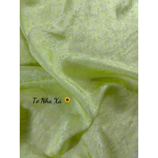 Tơ ánh tencel hoa cúc