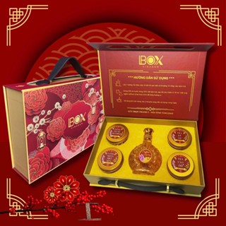 Bộ quà Tết 2026 Gồm Saffron ngâm mật ong & 4 loại trà thảo mộc cao cấp
