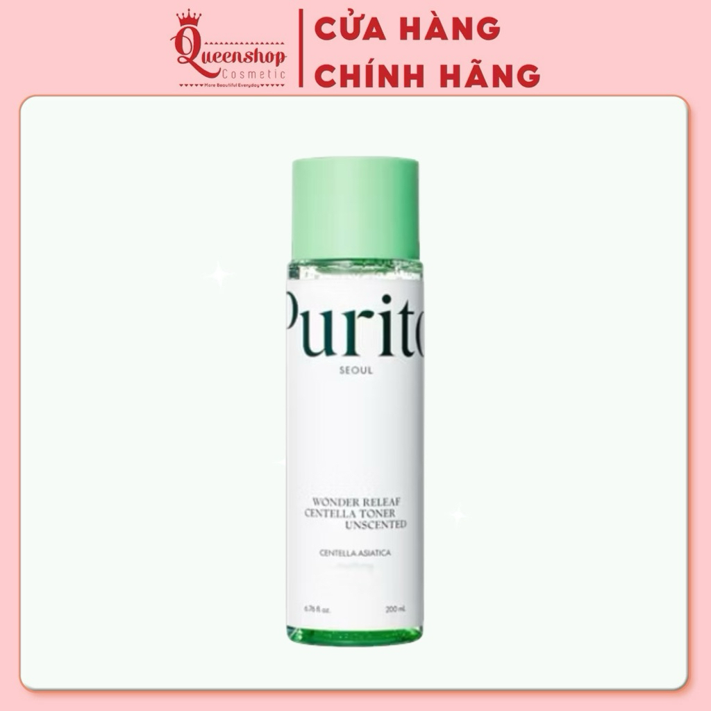 Nước cân bằng PURITO SEOUL Wonder Releaf Centella Toner Unscented