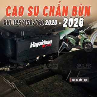 [SHi 2020 - 2026] Cao Su Chắn Bùn HAYAIDESU cho xe SHi VN 125/150/160 2020-2026 - Phụ kiện xe máy