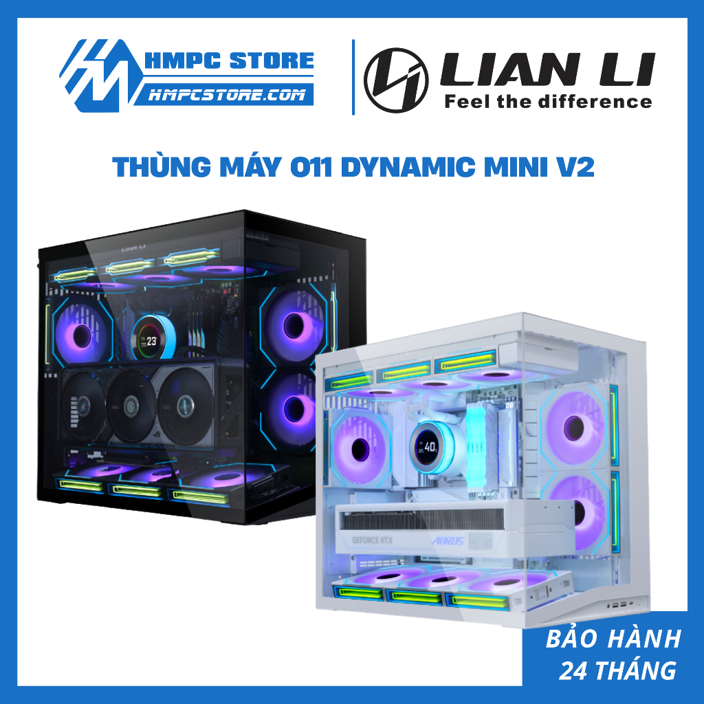 Case - Thùng máy Lian Li O11 DYNAMIC MINI V2