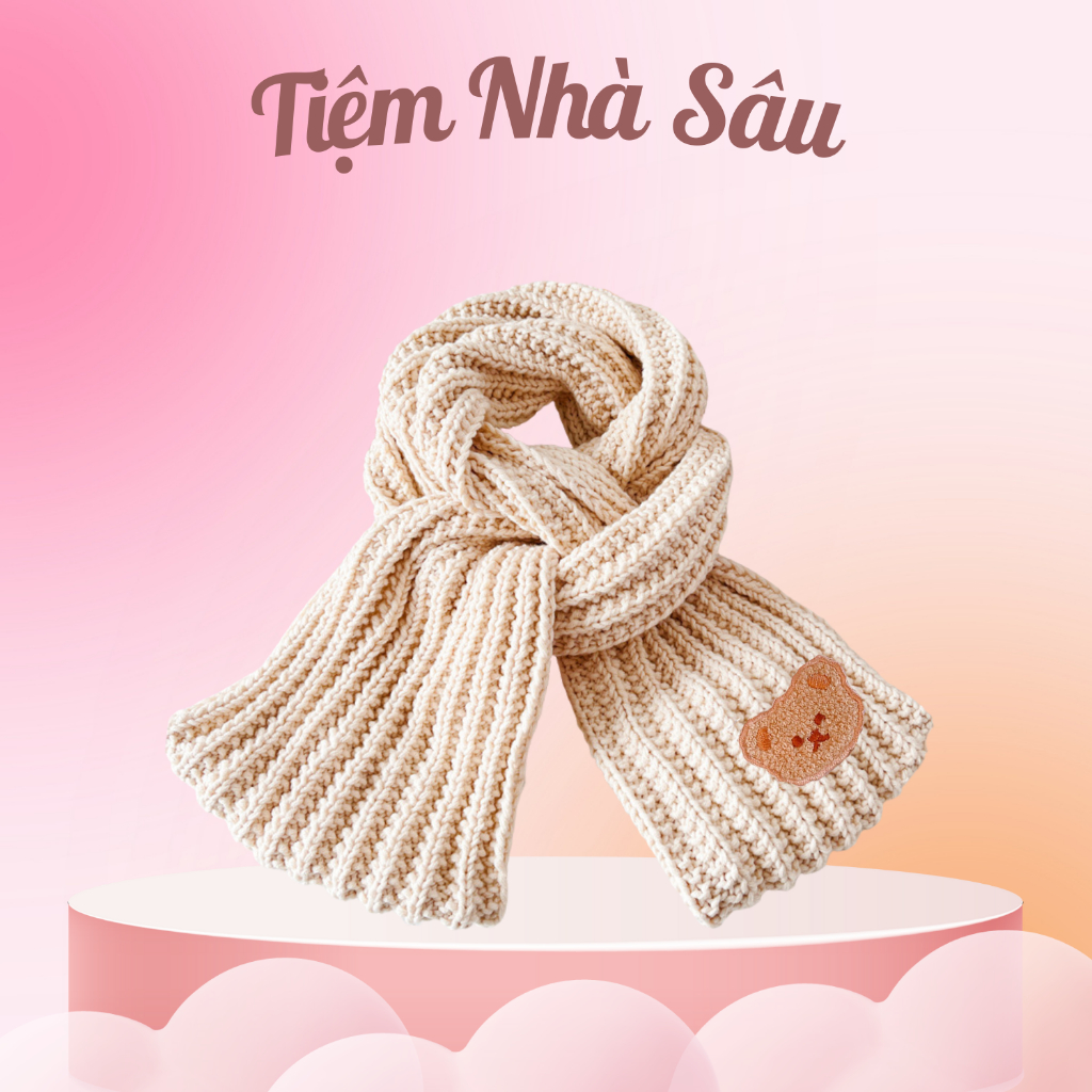 Bộ nguyên liệu móc khăn quàng cổ len Cotton Love, mềm mại [COTTON LOVE]