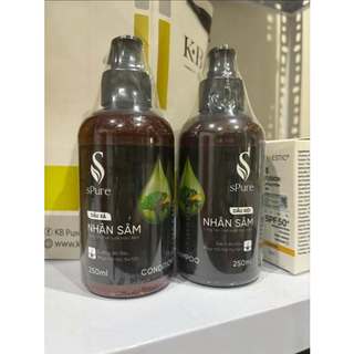 (Hàng Công Ty) Dầu gội/xả nhân sâm Spure 250ml