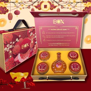 Set Quà Tết 2026 Trà Thảo Mộc Và Mật Ong Ngâm Saffron Cao Cấp