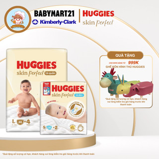  TÃ DÁN QUẦN HUGGIES SKIN PERFECT CÁC SIZE NB76 S82 M79 DÁN  M102 L92 XL76 XXL68 QUẦN 