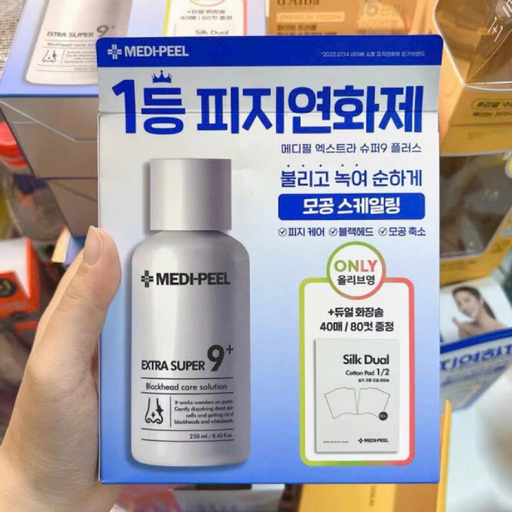 [XẢ KHO DATE 14/9/2026] Ủ mụn đầu đen MEDIPEEL 250ml super 9 plus