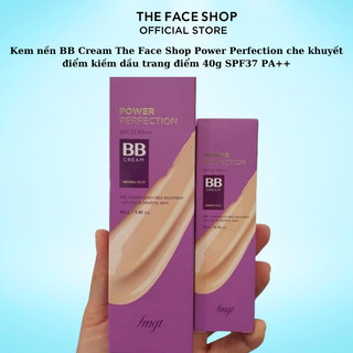 [Date 2029] Kem Nền BB Cream The Face Shop Power Perfection che khuyết điểm kiềm dầu 20g SPF37 PA++