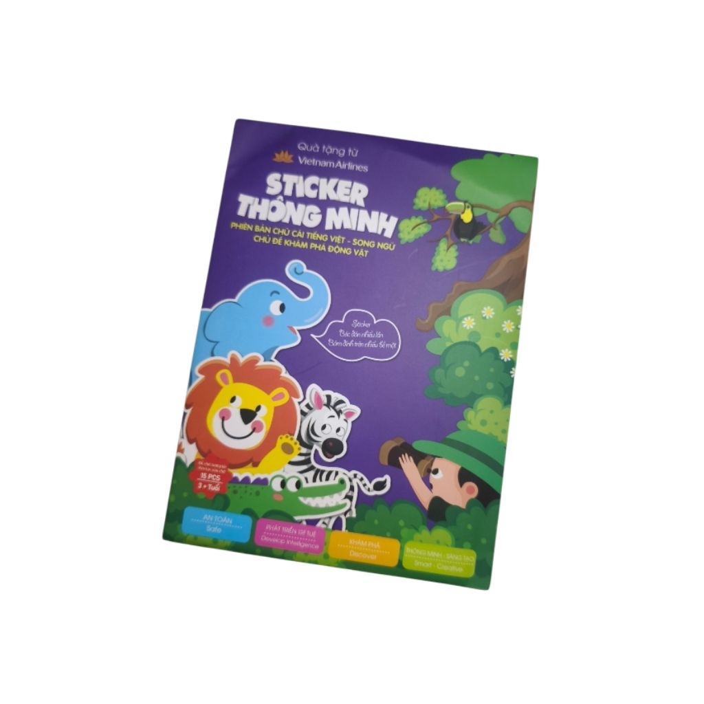 Đồ chơi tranh ghép hình ticket dán bản đẹp