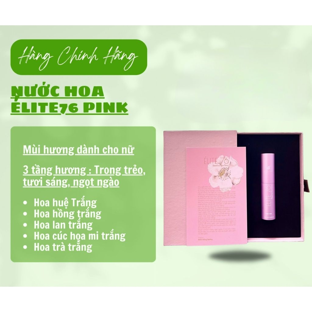 NƯỚC HOA ELITE-76 - PINK nữ