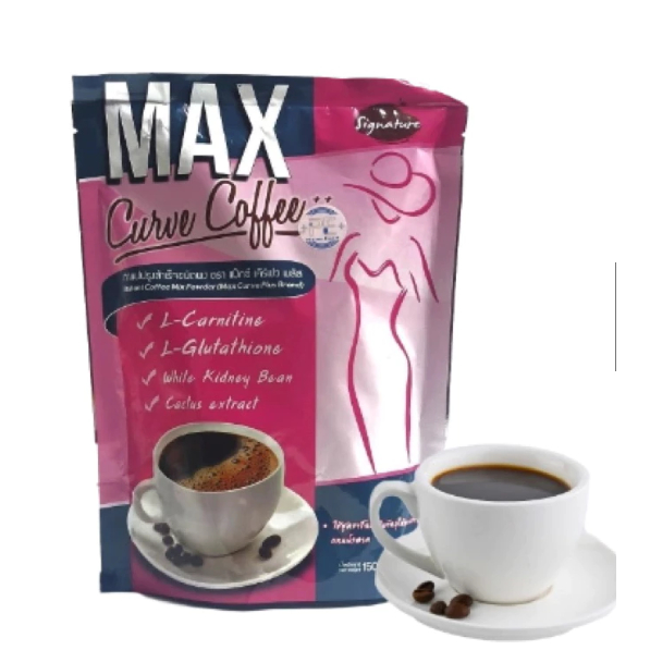 Bịch 10 Gói Cafe Hòa Tan Max Curve Coffee Thái Lan