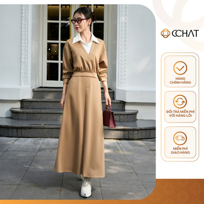 Set Đồ Nữ 𝐂𝐂𝐇𝐀𝐓 Dáng Xòe Wipha Basic Chất Liệu Thun Cao Cấp 15BDC8007XT