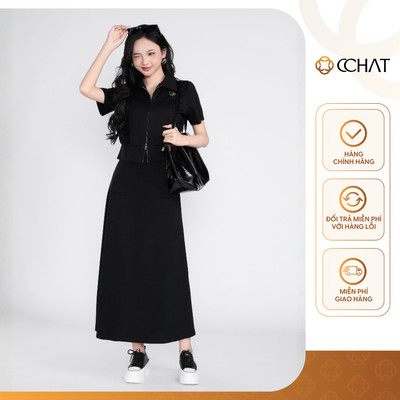 Set Đồ Nữ 𝐂𝐂𝐇𝐀𝐓 Dáng Xòe Marbella Sang Trọng Chất Liệu Thun Mềm Mịn 15BNC2020XT