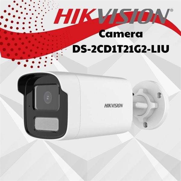 Camera Hikvision IP 2MP hồng ngoại 50 met DS-2CD1T21G2-LIU 1T21 ( dùng với đầu ghi ) (chính hãng)
