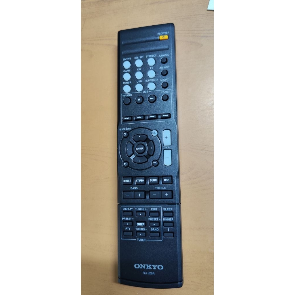 Remote Amply Onkyo 5.1-7.2 có Bluetooth, usb, hàng zin
