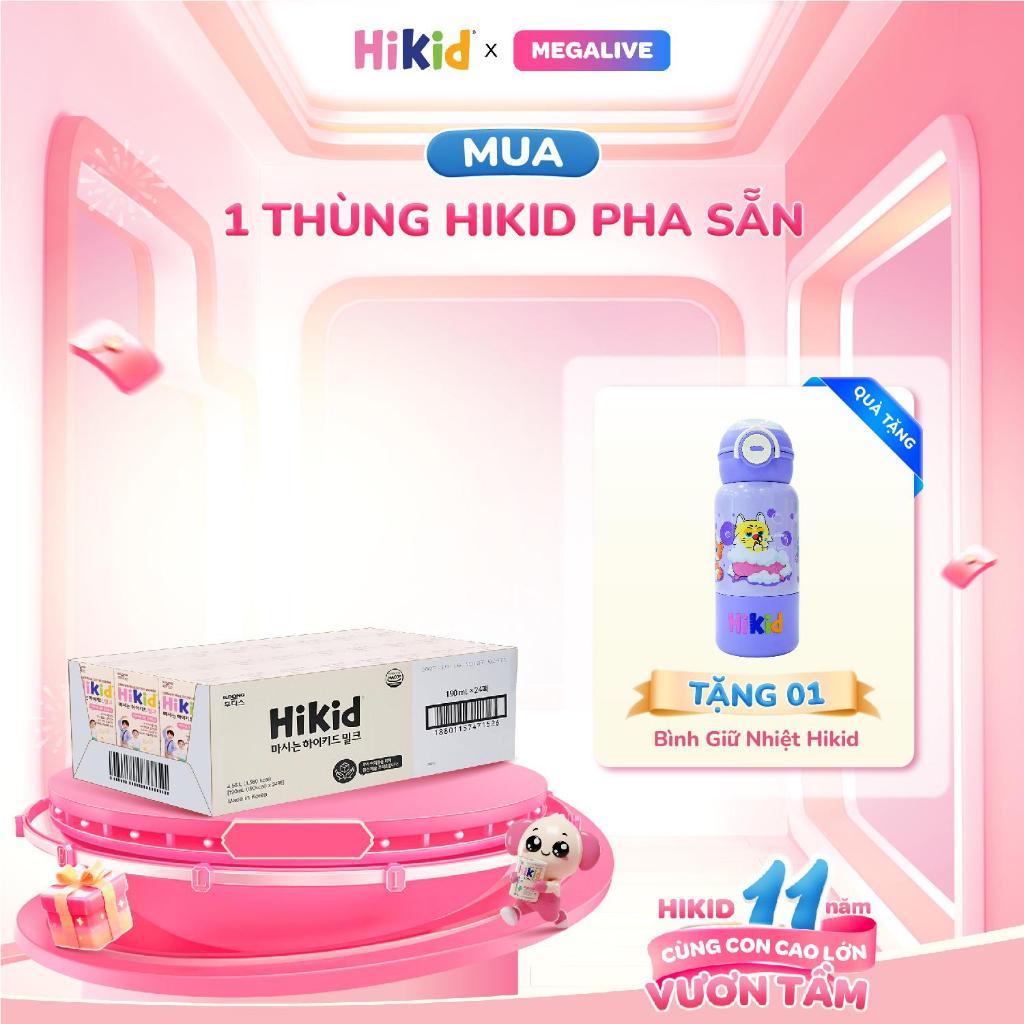 Sữa Hikid Pha Sẵn Hộp 190ml - Sữa Hikid Pha Sẵn Tăng Chiều Cao Cho Bé Xuất Xứ Hàn Quốc