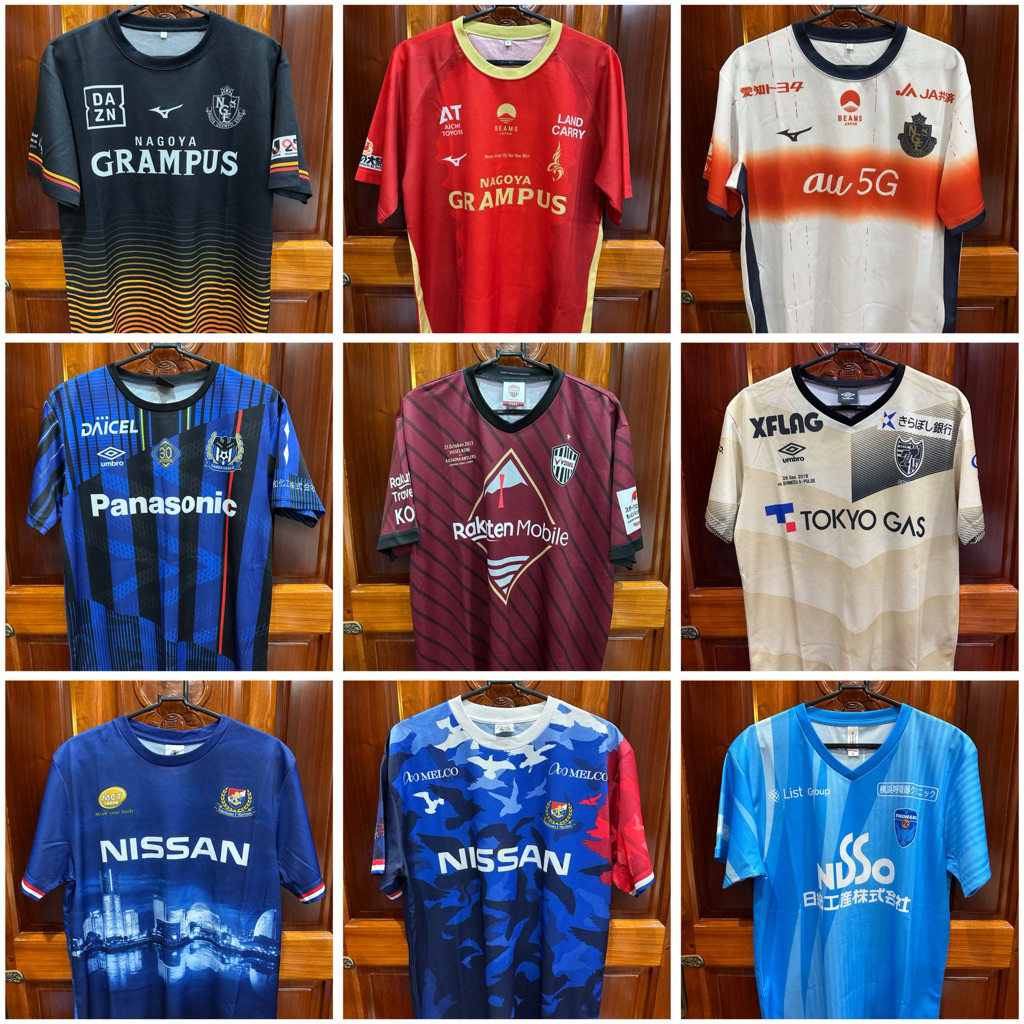 [GIỎ 1] ÁO FAN CỦA CÁC CLB BÓNG ĐÁ J-LEAGUE (NHẬT) - CHÍNH HÃNG- 2HAND