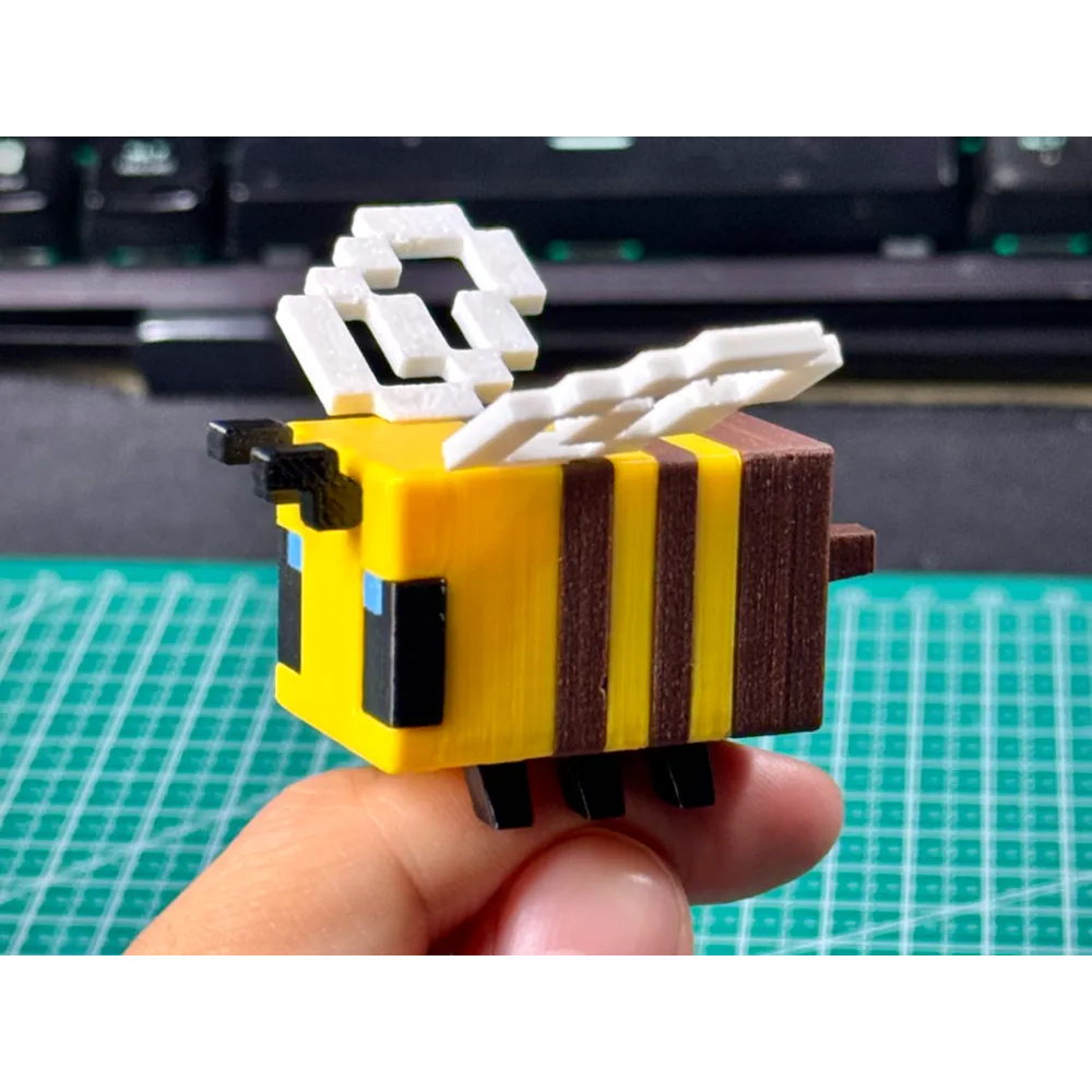 Mô hình ong Minecraft, bee Minecraft - đồ chơi decor dẹp