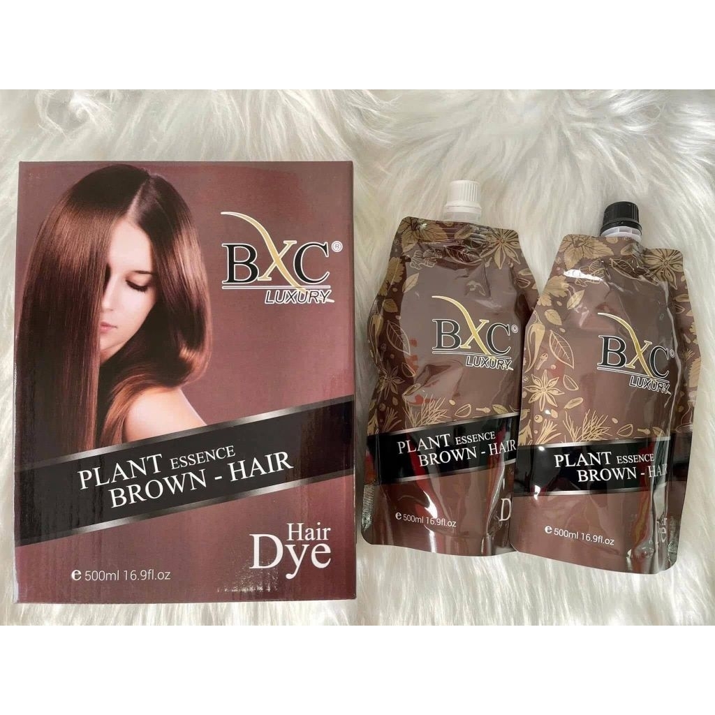 NHUỘM ĐEN NÂU PHỦ BẠC THẢO DƯỢC BXC LUXURY