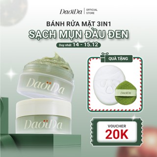   MUA 2 ĐƯỢC 4  Combo 2 Bánh Rửa Mặt Thảo Mộc Tươi DaoiDa Pack Cleanser 120g - Làm sạch sâu và cải thiện mụn đầu đen 