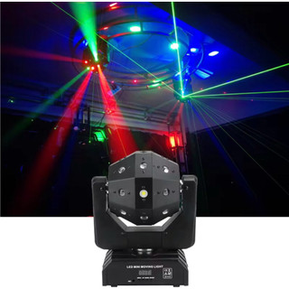 Đèn moving 16 mắt laser Katy 3in1