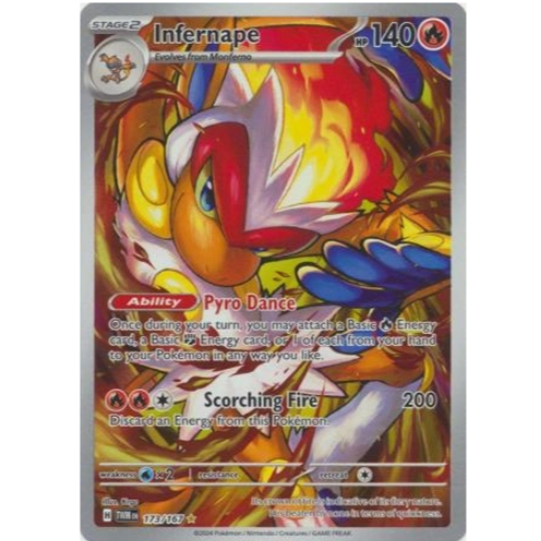 [Thẻ bài Pokemon TCG] Infernape - 173/167 - Illustration Rare