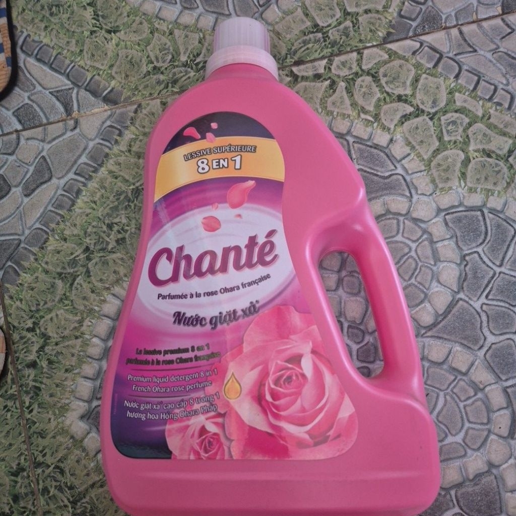 Nước giặt xả Chanté hương Hoa hồng Ohara Pháp