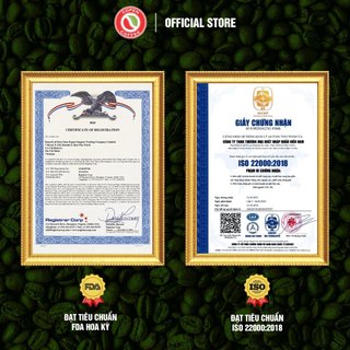 Cà phê hạt Robusta gói 1kg (ST túi zip) - Rang mộc - Đắng đậm - Pha máy/pha phin - Copen Coffee