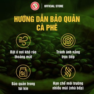 Cà phê hạt Robusta gói 1kg (ST túi zip) - Rang mộc - Đắng đậm - Pha máy/pha phin - Copen Coffee