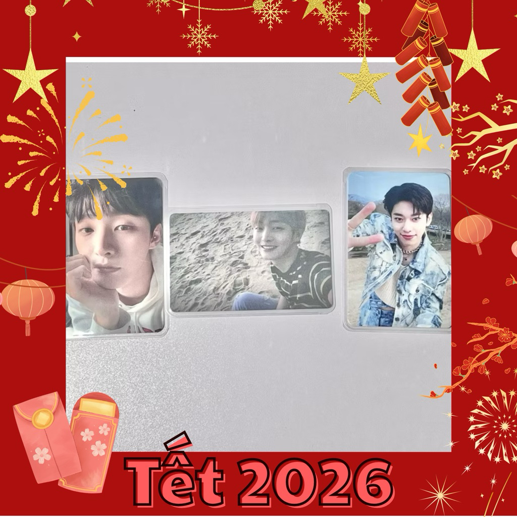 [ĐỌC KĨ MÔ TẢ] Sẵn card,photocard,cạc ,thẻ ảnh bo góc Yoon Jisung và Donghyun Kim