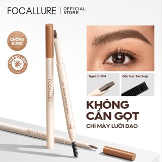  Chì Kẻ Mày FOCALLURE Chống Nước Chống Nhòe Siêu Bền Nét Mỏng Mịn 0,2g 