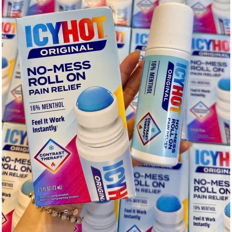 Icy Hot dạng lăn 73 ml hàng Mỹ 🇺🇸 date 27
