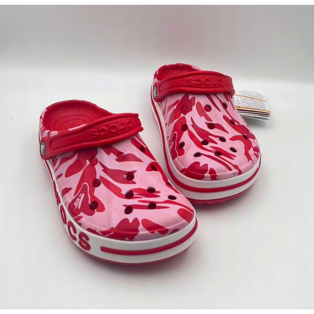 Dép Unisex Crocs Bape Baya, Dép Sục Nam Nữ Thời Trang Êm Ái - Full Box [ Bape Baya ]