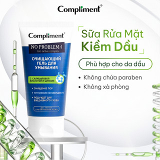  Compliment Sữa Rửa Mặt  BHA & Zinc - Sạch Sâu Kiềm Dầu Ngăn Ngừa Mụn Cho Da Dầu 200ml 