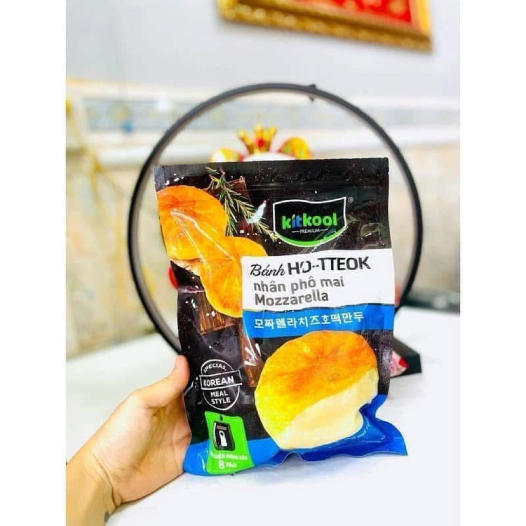 [hoả tốc]  ( Hoả toc)Bánh Ho-tteok Nhân Phô Mai Mozzarella 300g- món ngon