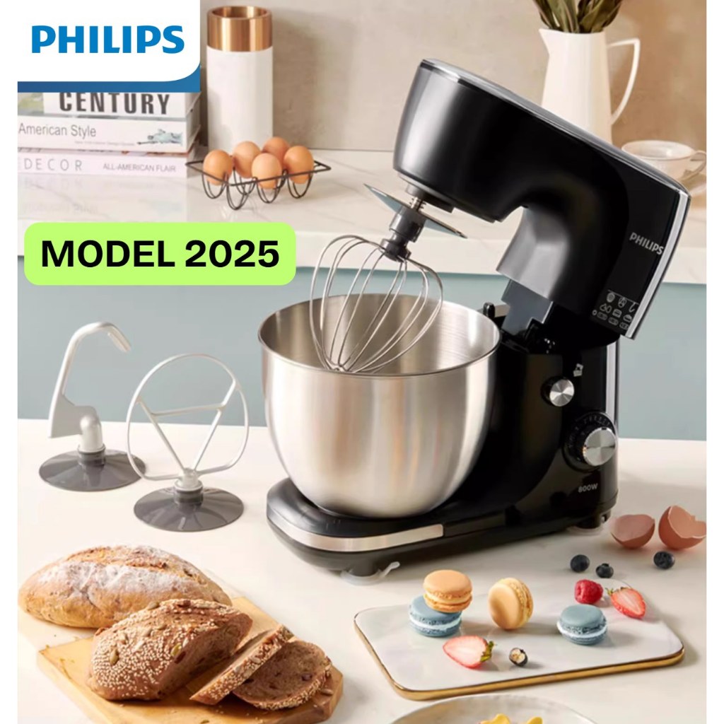 MÁY TRỘN BỘT ĐA NĂNG PHILIPS HR7922/90 800W ,BẢO HÀNH 1 NĂM