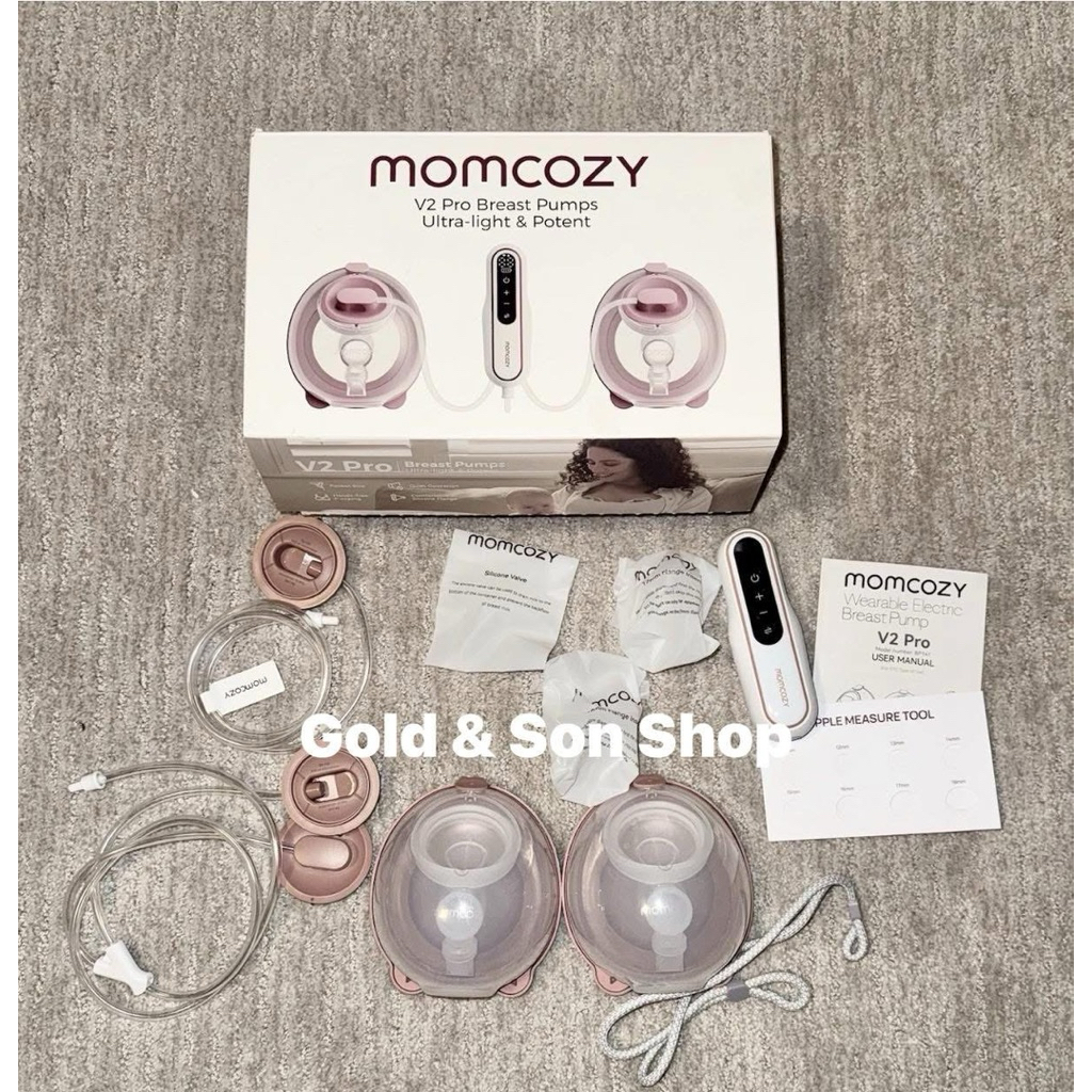 máy hút sữa không dây momcozy v2 pro like new bh 9 tháng độ mới 98%