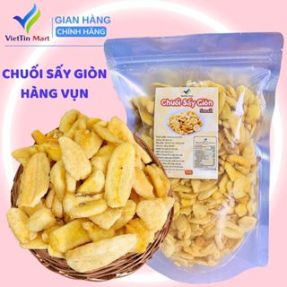 Chuối Sấy Giòn Hàng Vụn Viettin Mart 500g