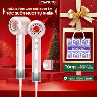  Máy Sấy Tóc Masuto Skylon Ion Âm Công Suất Cao Hai Chiều Nóng Lạnh Chống Gãy Rụng 1400W 