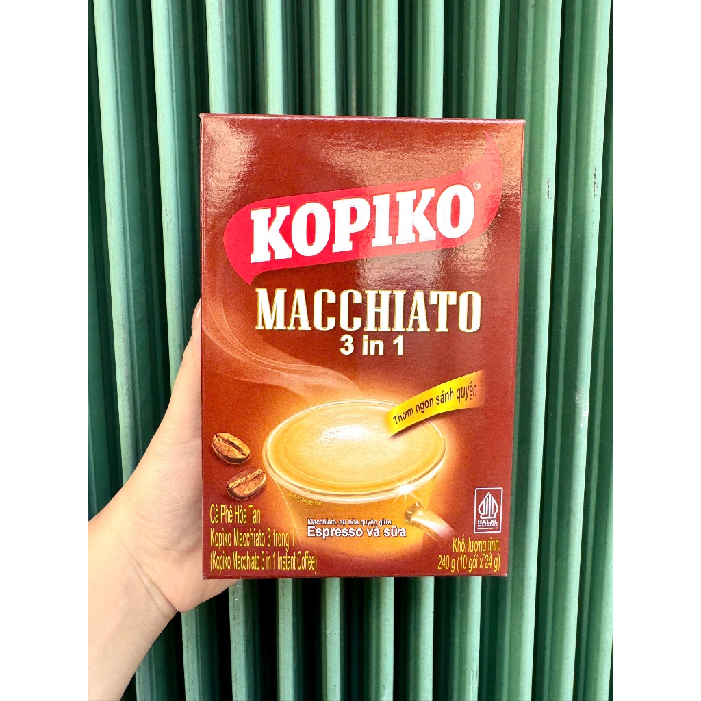 Cà Phê Kopiko Hộp 10 gói (HSD T08/2026)